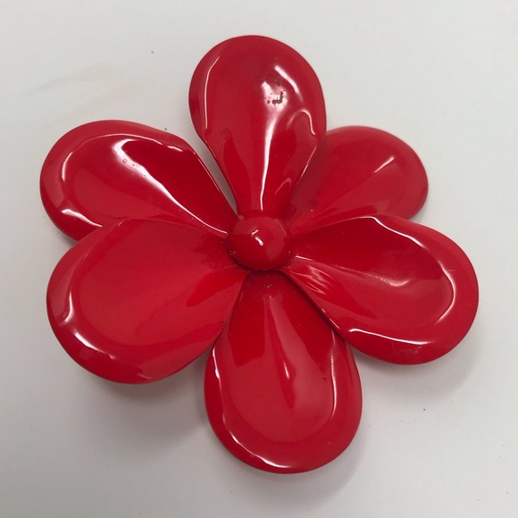 Vintage large flower brooches - Picture 13 of 13